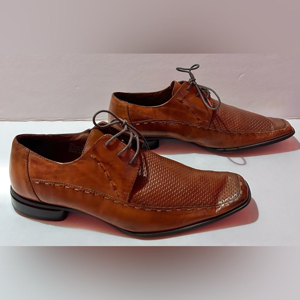Fratelli Footwear vintage classic brown italian leather dress Oxford shoes
